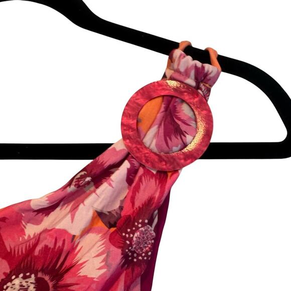 Becca by Rebecca Virtue Full Bloom Arabella Asymmetrical One-Piece Multi S NWT - Picture 6 of 16